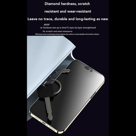 Anank 2.5d Anti-fingerprint Screen Protector Iphone 14 Black