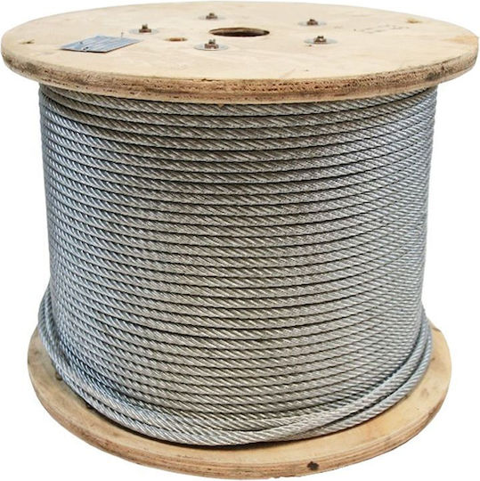 Vltools Cablu de sârmă Galvanizat 4mm 07823