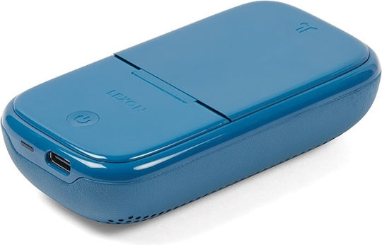 Lexon LA127 Earbud Bluetooth Handsfree Căști cu Carcasă de Încărcare Albastru