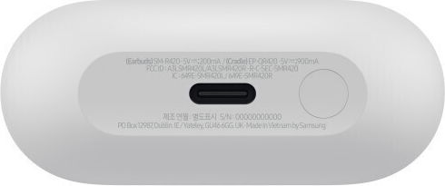 Samsung Galaxy Buds3 FE Bluetooth Handsfree Earphones with Sweat Resistance and Charging Case Gray