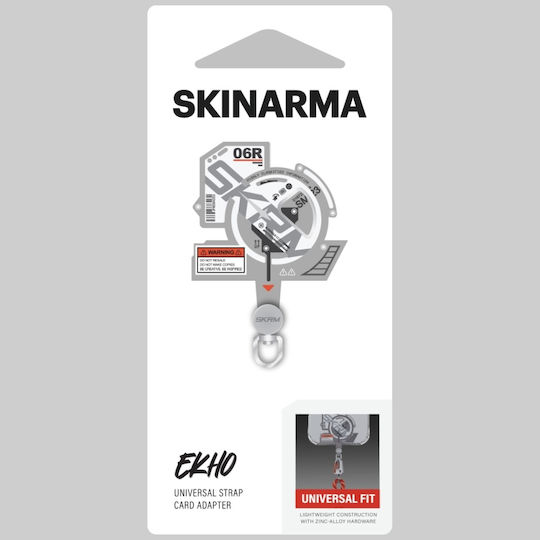 Skinarma Universal Lanyard Adapter Ekho Grey Sk-stradp-ekhogry