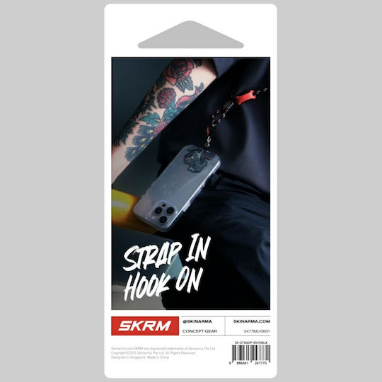 Skinarma Universal Lanyard Adapter Ekho Grey Sk-stradp-ekhogry