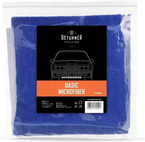 Deturner Basic Microfiber Cloth Microfiber Cleaning Car 350gsm 40x40cm