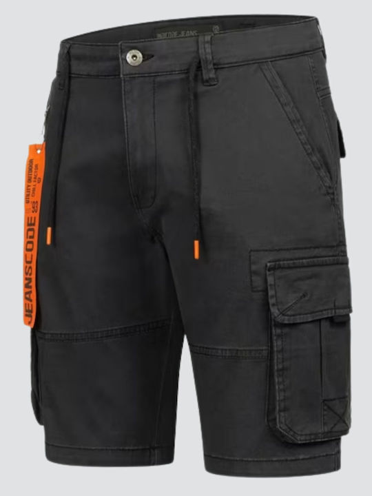 Ανδρική Βερμούδα Cargo Black