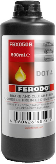 Ferodo Dot 4 Течности за спирачки DOT 4 и съединител 500мл