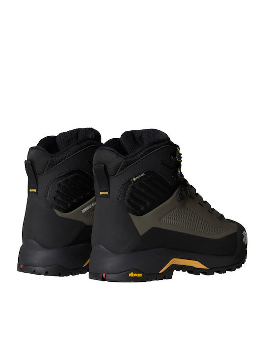 The North Face Verto Alpine Mid Men's Hiking Boots Waterproof With Gore-Tex Membrane Brown