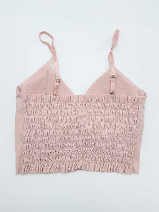 Women's Bra without Padding Pink