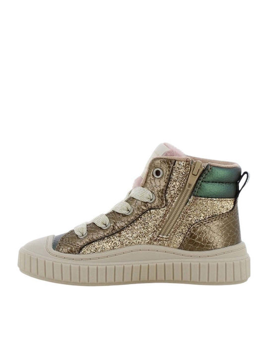 Kids Sneakers High Anatomic Gold