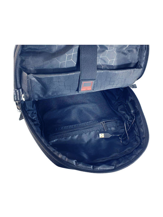 Beverly Hills Polo Club Backpack Waterproof Blue