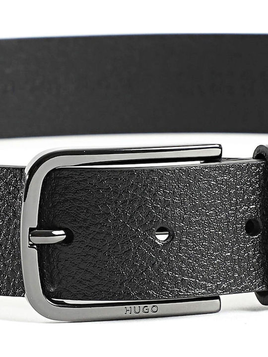 Men's Belt Leather Black