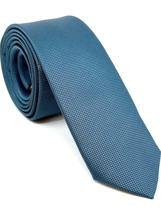Legend Accessories Männliche Monochrome Krawatte in Hellblau Farbe