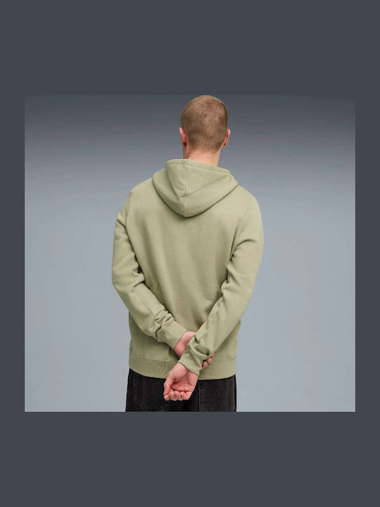 PUMA Sweatshirt Army Green with Hood