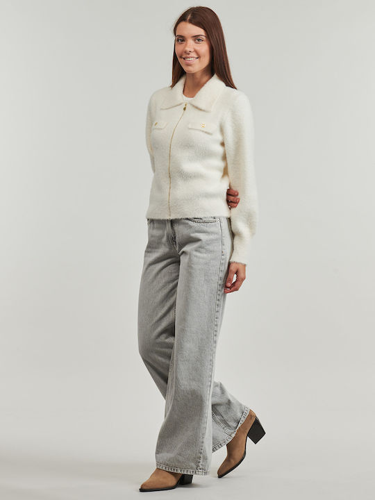 Damen Jacke in Beige Farbe