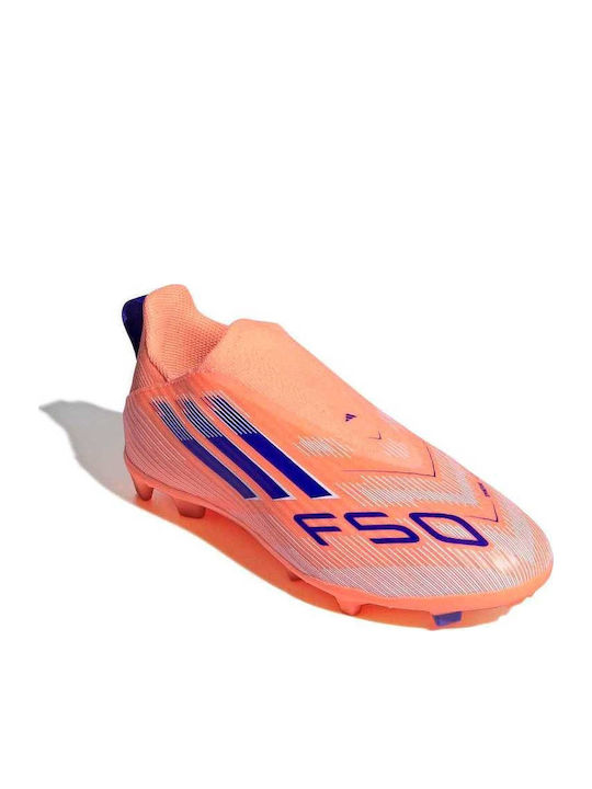 adidas F50 League Ll Ποδοσφαιρικά Παπούτσια με Τάπες FG/MG Πορτοκαλί