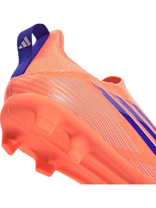 F50 League Ll FG/MG Kids Soccer Cleats And Shoes Molded Orange