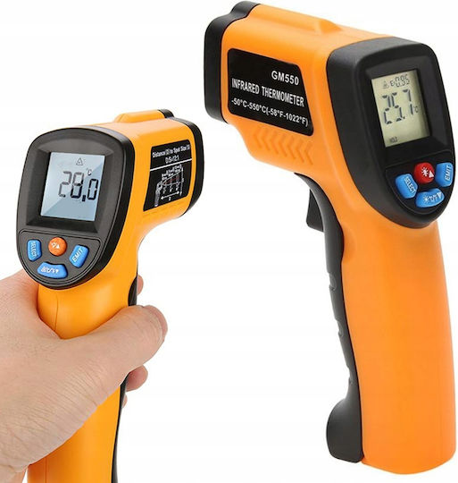 Verk Group Infrarot- und Laserthermometer für Temperaturen von 0°C bis 550°C