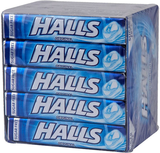 Halls Candies No Added Sugar 20pcs 33.5gr