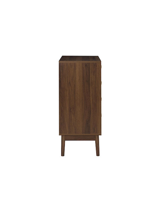 Bufet din Lemn cu Sertare Bej 60x40x90cm
