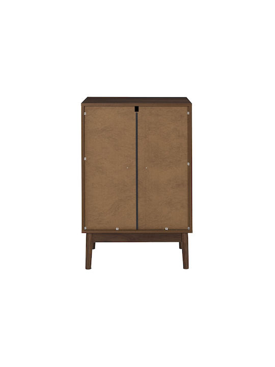 Bufet din Lemn cu Sertare Bej 60x40x90cm