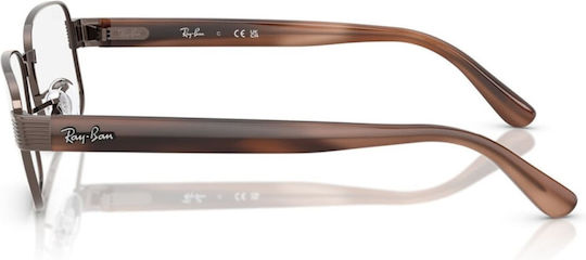 Ray Ban Eyeglass Frame Brown RB6529 3182