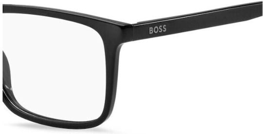 Boss Männlich Brillenrahmen Schwarz BOSS 1571 807
