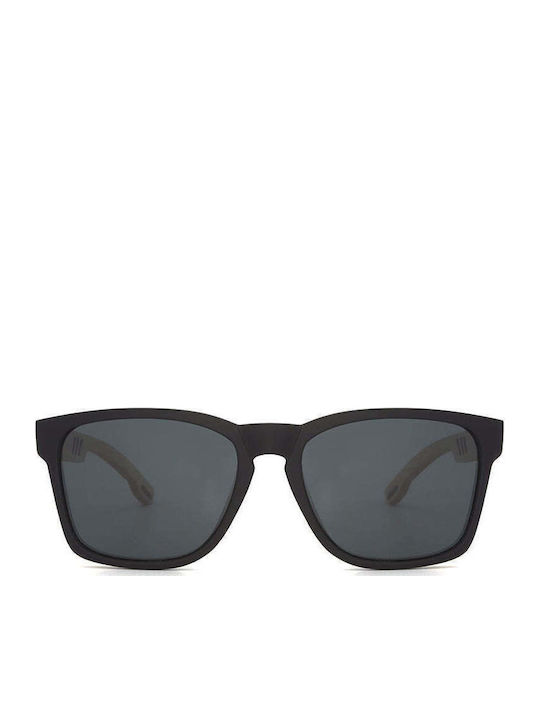 Polareye Unisex Sunglasses with Black Frame and Black Lens GR8011