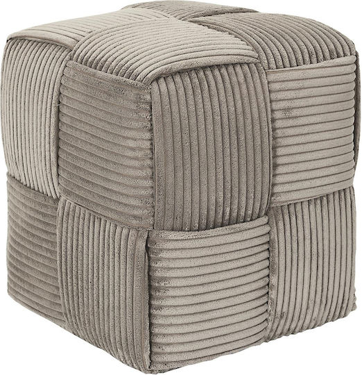 Σκαμπό Taupe 36x36x38cm