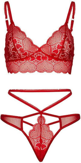 Leg Avenue Sexy Set 81578 Red