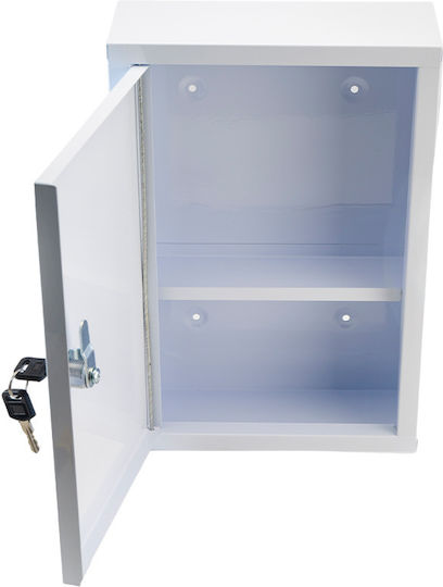 Bormann BFB2000 Metallic First Aid Wall Cabinet with Lock