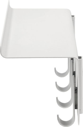 Zone Denmark Metalică Agățători De Perete Cu 4 Compartimente 40x15x11.5cm Zone Denmark Metalică Agățători De Perete Cu 4 Compartimente 40x15x11.5cm