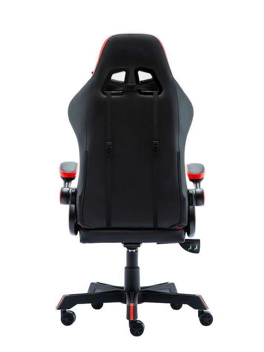 Inaza Scaun Gaming Din piele ecologică cu Brațe Reglabile Neagră