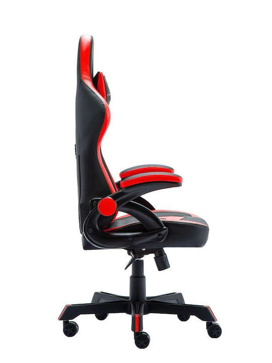 Inaza Scaun Gaming Din piele ecologică cu Brațe Reglabile Neagră