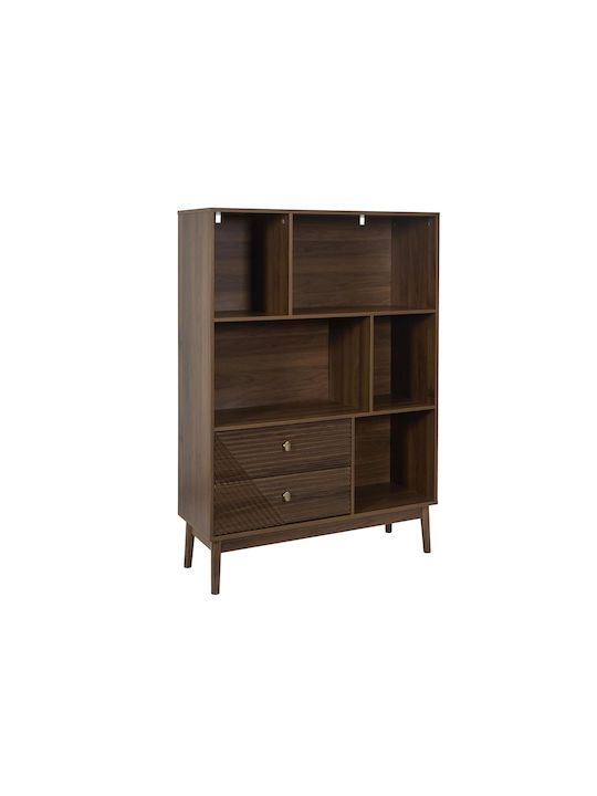 Βιβλιοθήκη Καφέ 100x35x140εκ.