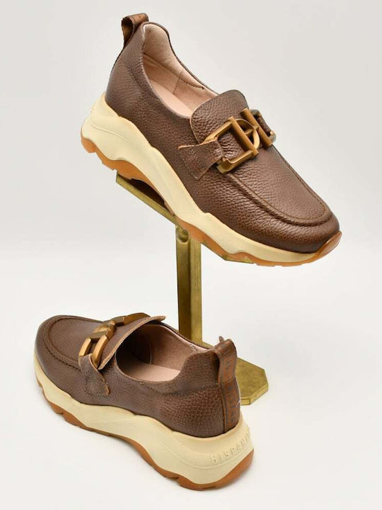 Sneakers Brown Leather