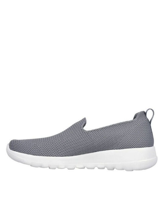 Go Walk Joy Γυναικεία Slip-On Πάνινα Γκρι
