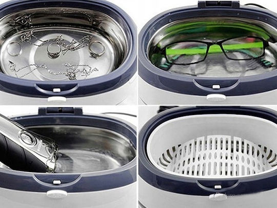 Verk Group Καθαριστής Υπερήχων 600ml με Μηχανικό Χρονοδιακόπτη