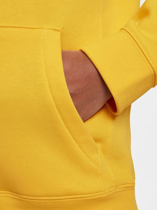 Fleece Kids Sweatshirt with Hood and Pockets Yellow Park 20