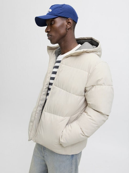 Winter Jacket Puffer Ecru