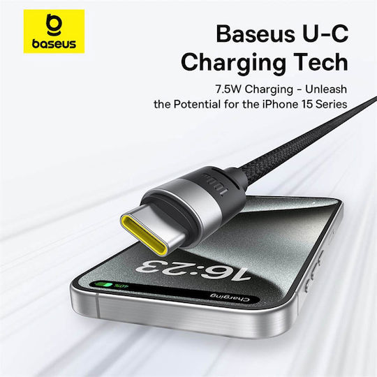 Baseus Starspeed USB to Lightning / Type-C / micro USB 1.5m 5A Cable White (P10319900211-00)