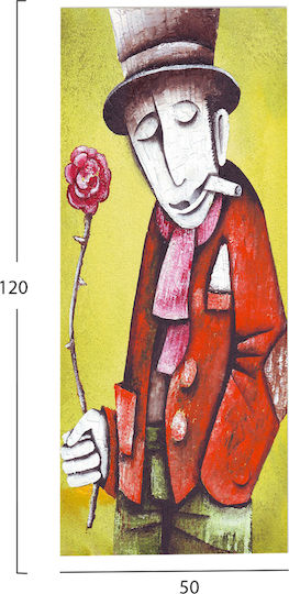 HomeMarkt Series Gobi Painting on Canvas 50x120cm