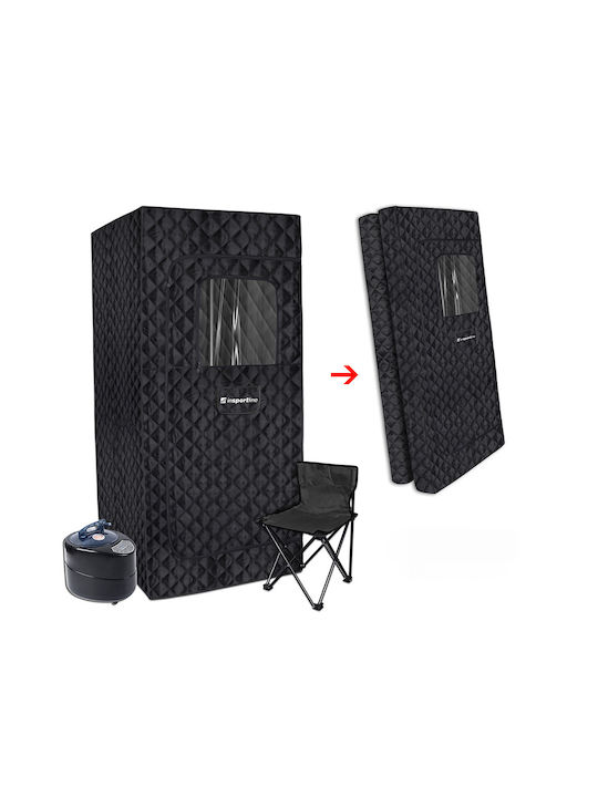 inSPORTline Ατομική Σάουνα Εσωτερικού Χώρου Μ80xΒ80xΥ180cm