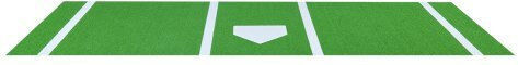 Vevor 366x183cm Baseball Hitting Mat Softball Batting Mat Outdoor Training Green