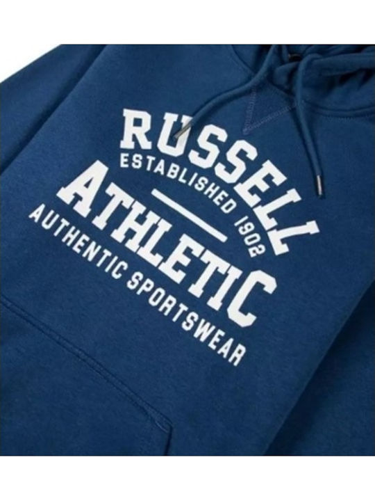 Kids Sweatshirt with Hood and Pockets Blue