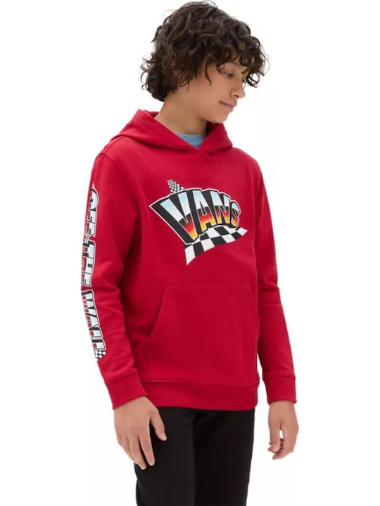 Kids Sweatshirt with Hood Red