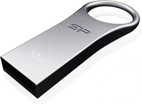 Silicon Power Firma F80 32GB USB 2.0 Stick Silber