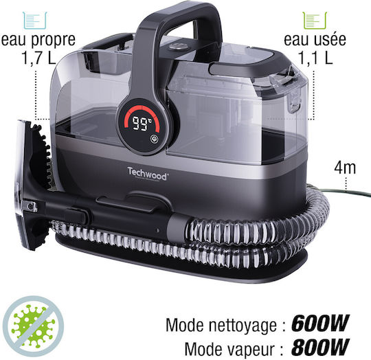 Techwood Curățitor cu abur