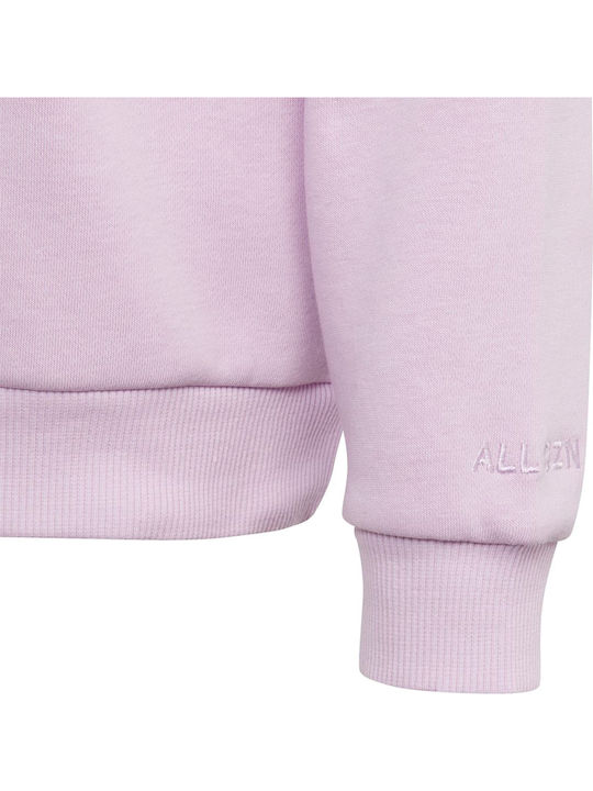 Kinder-Sweatshirt Lila Crew