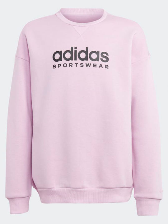 Kinder-Sweatshirt Lila Crew