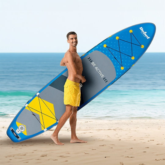 Rebel Aufblasbar SUP Board mit Länge 3.5m Blau