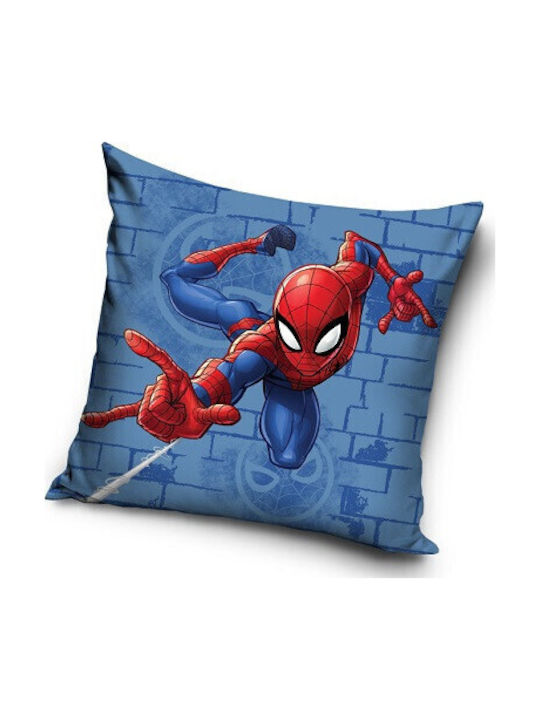 Spiderman Velvet Cushion Cover 40x40 Cm